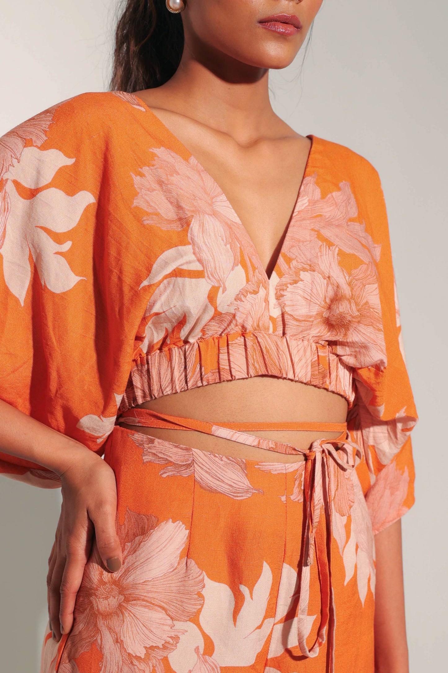 Kanika Khatri in Sundown Shorts Coord Set