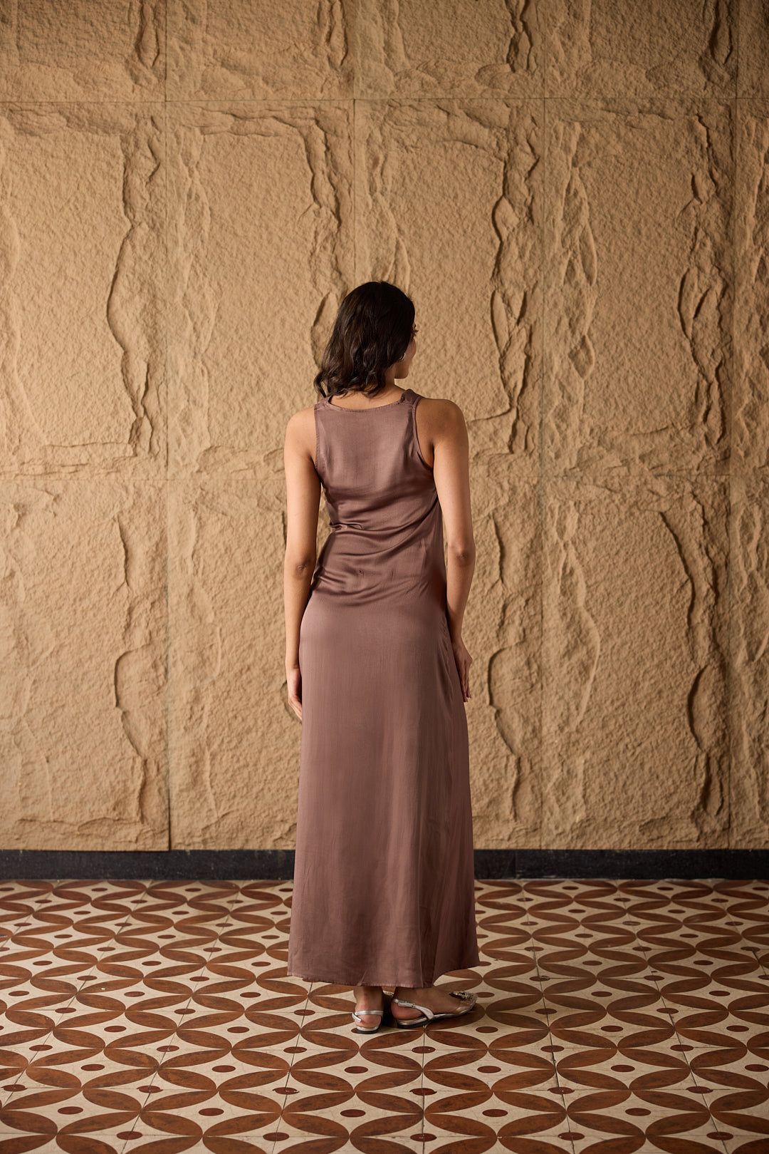 Morin Cowl Dress