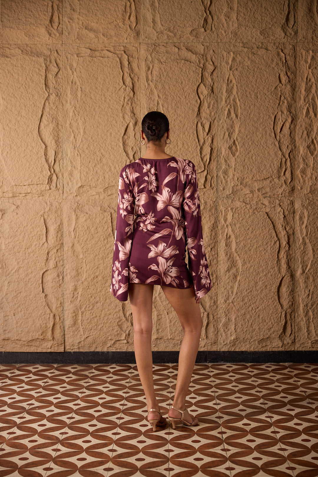 Caldra Waist Knot Dress
