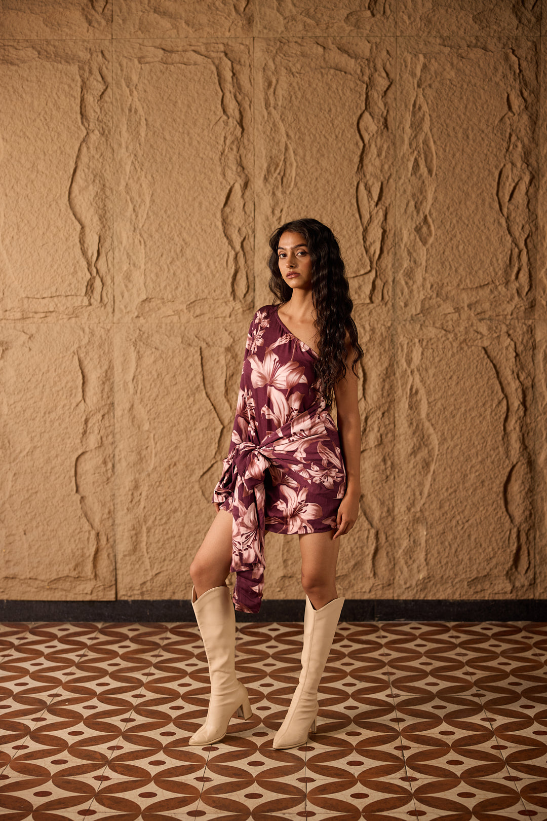 Caldra One Shoulder Dress