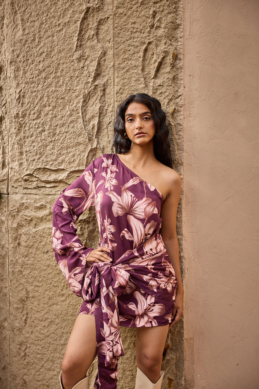 Caldra One Shoulder Dress