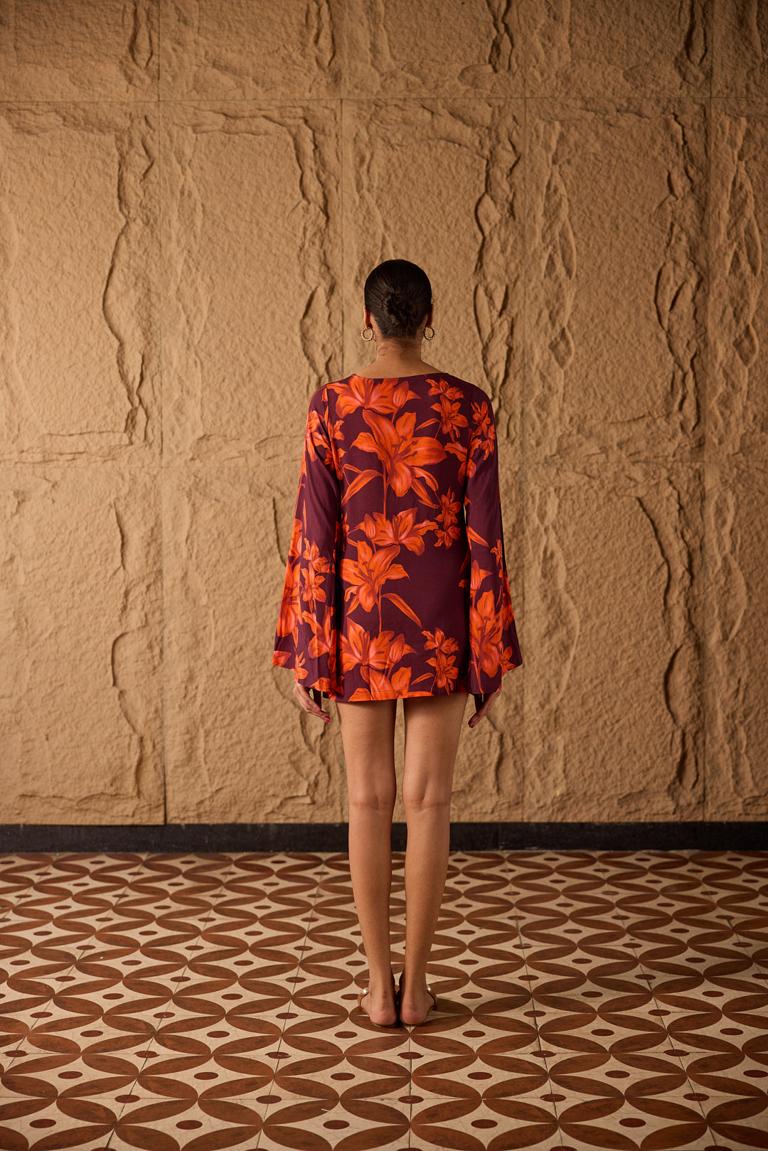 Ochra Bell Sleeves Dress