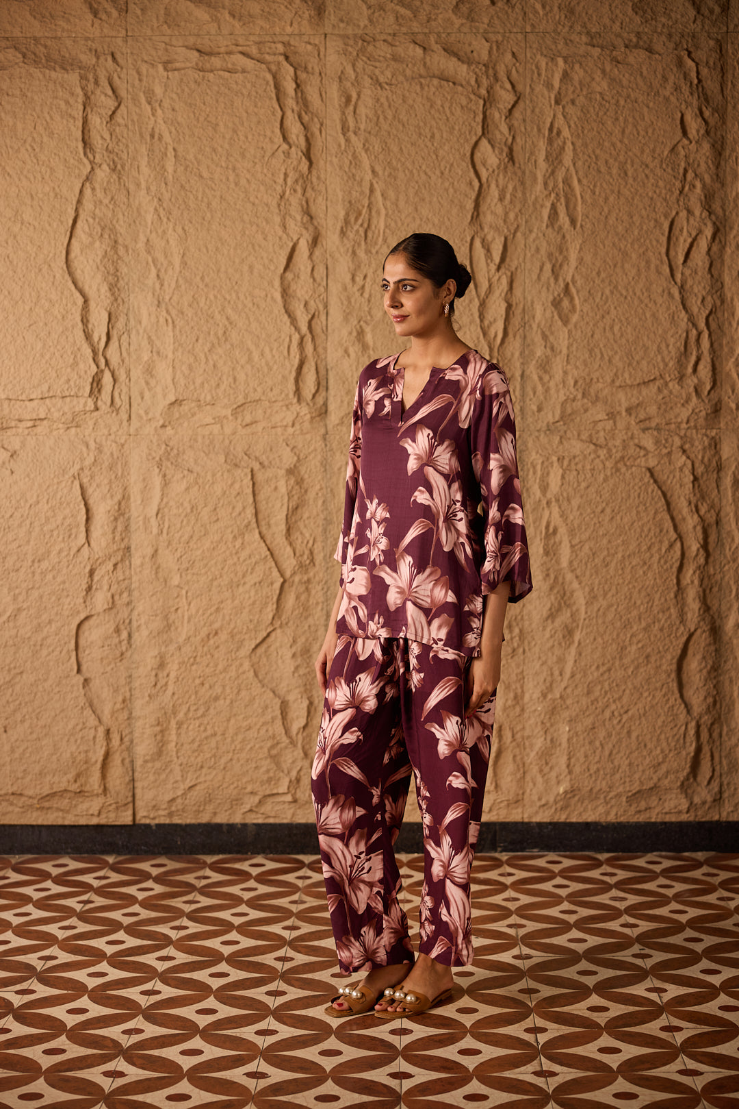 Caldra Kurta Co-ord Set