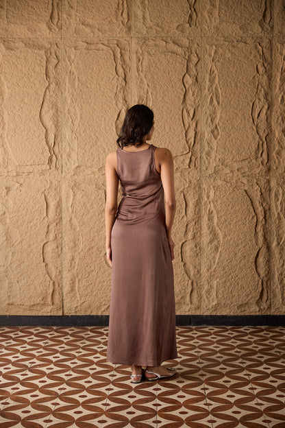 Morin Cowl Dress