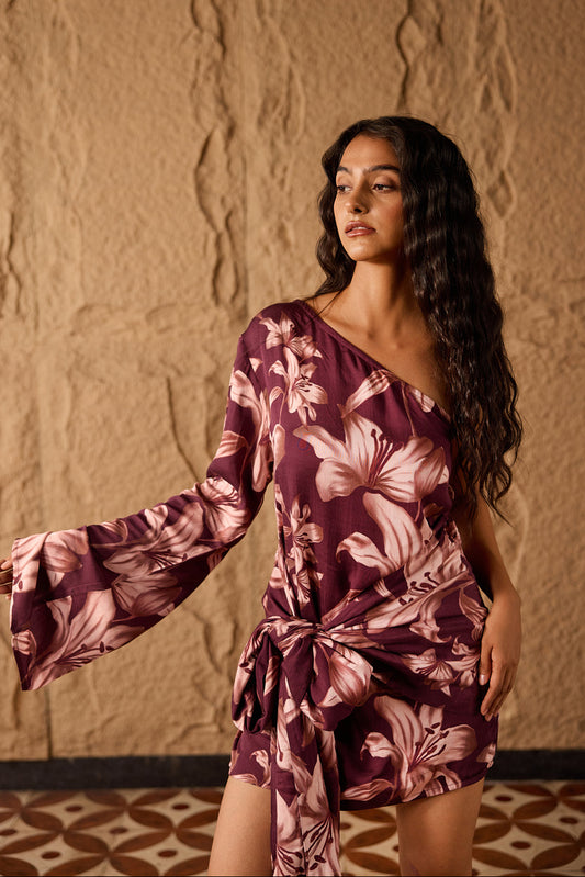 Caldra One Shoulder Dress