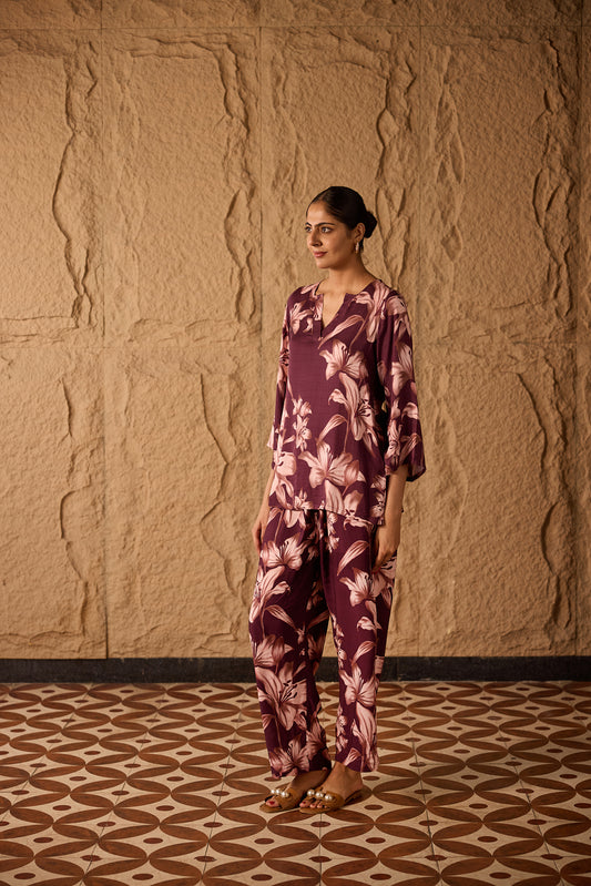 Caldra Kurta Co-ord Set