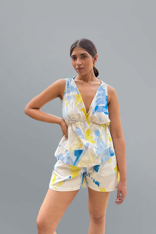 Wind and Whisper Shorts Coord Set